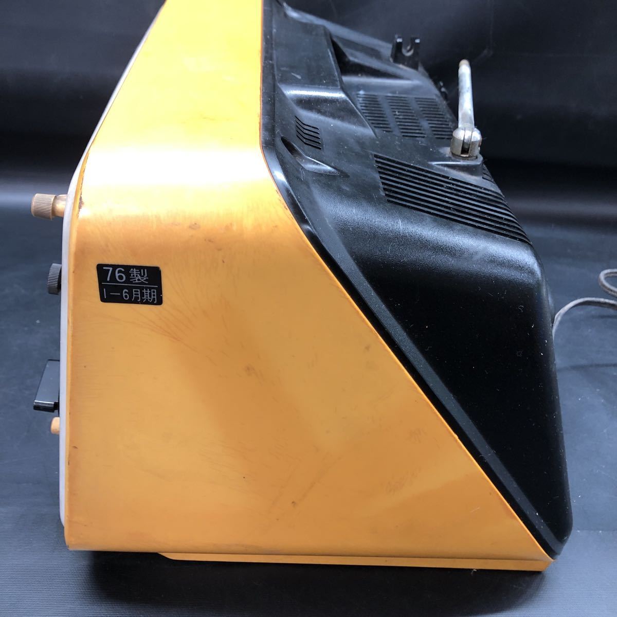 Yahoo!オークション - K397 ナショナル TR-903E 白黒テレビ ブラウン管