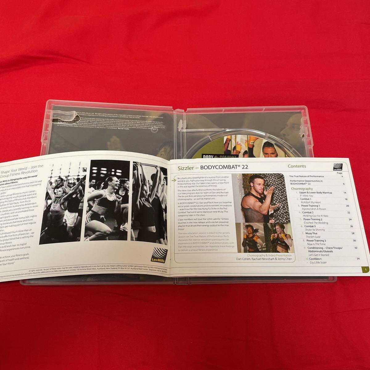 レスミルズ ボディコンバット 22 DVD CD 英語テキスト Les Mills