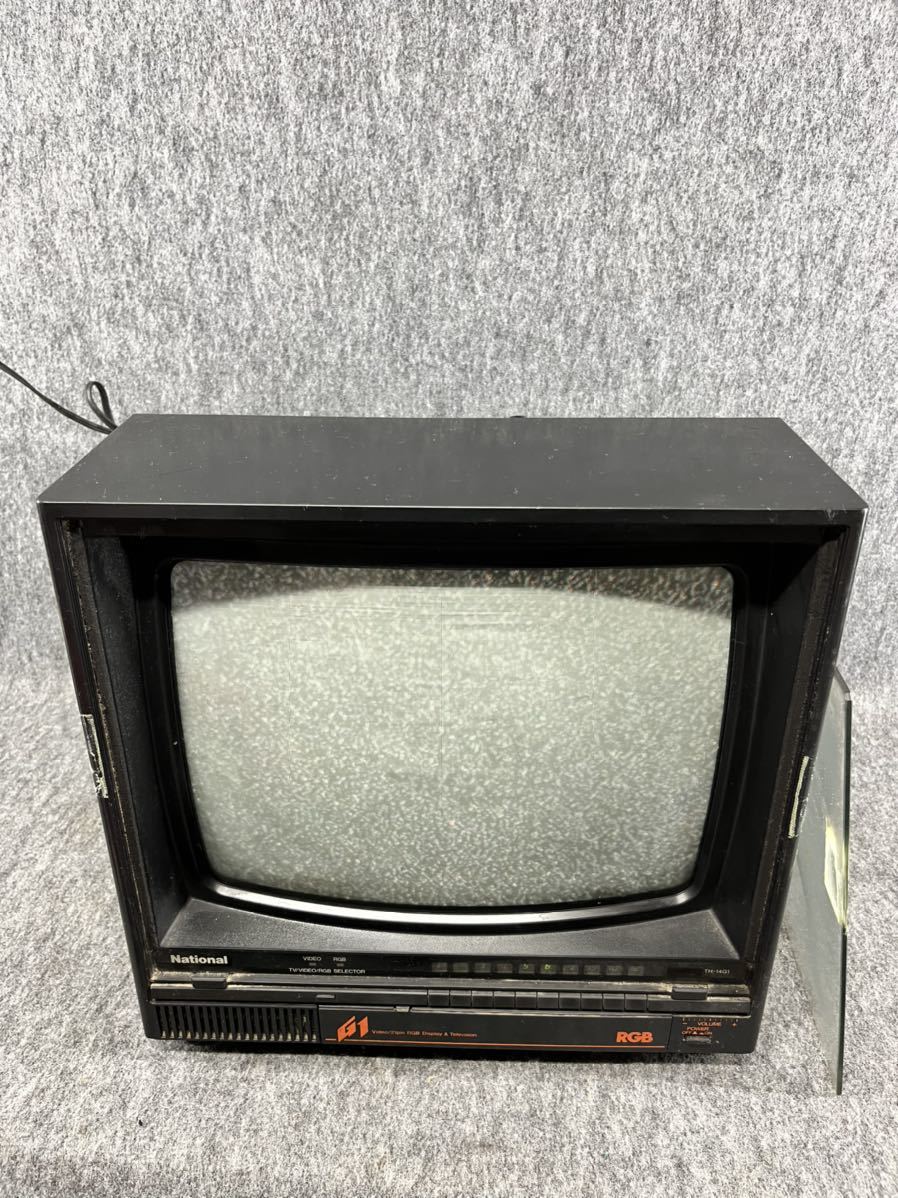 Yahoo!オークション - ナショナル National カラーテレビ TH-14G1 CRT