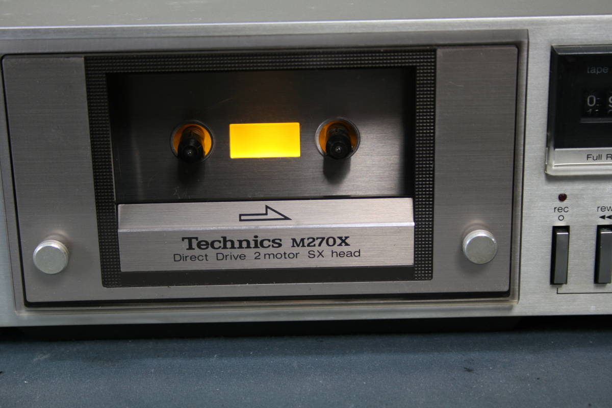 Yahoo!オークション - Technics/ DD dbXカセットデッキRS-M270X修理品