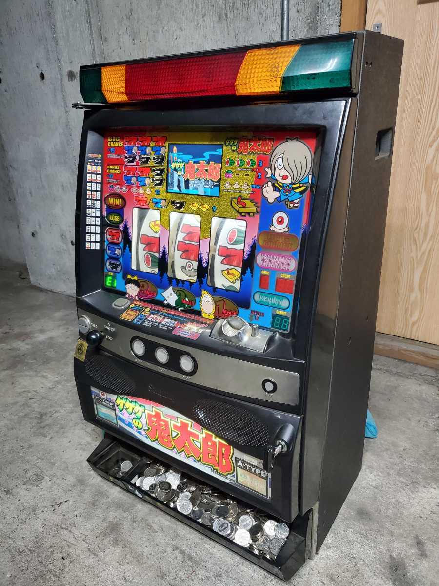 Yahoo!オークション - 4号機 パチスロ 実機 Sammy ゲゲゲの鬼太郎SP ス