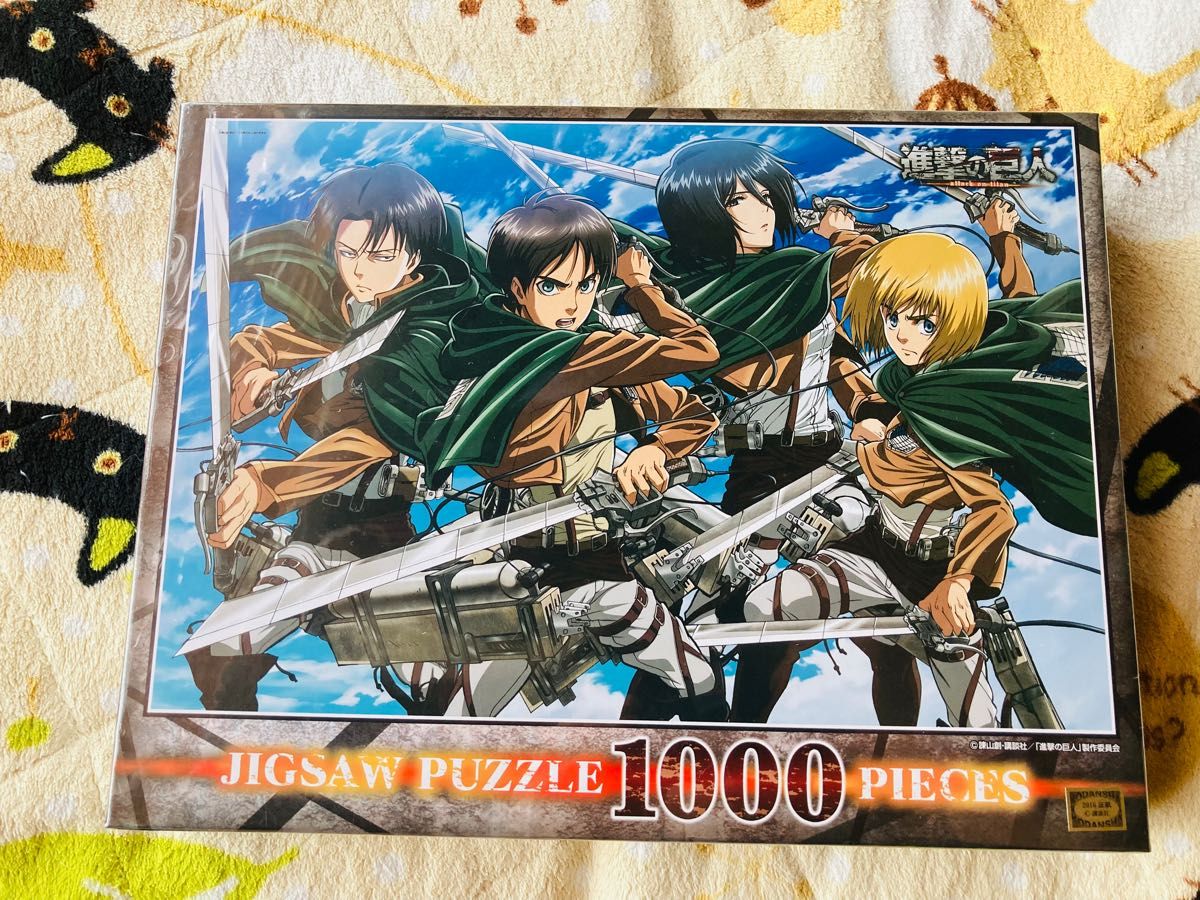 未開封】進撃の巨人 モザイクアート ジグソーパズル 1000ピース