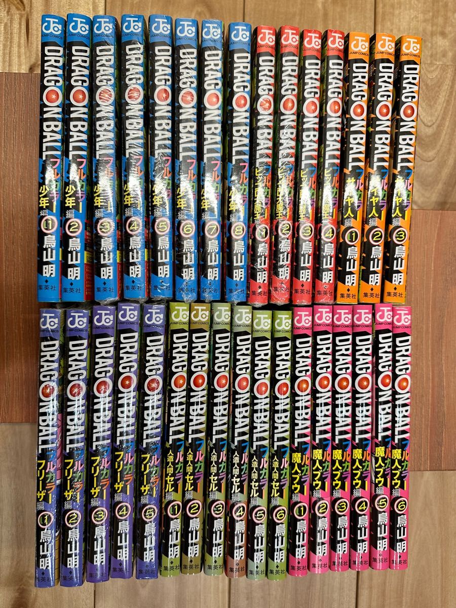 未開封15冊 全巻セット ドラゴンボール 全巻 フルカラー カラー版