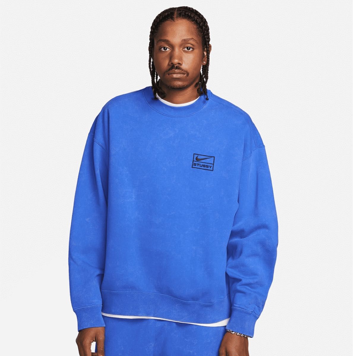 XL ナイキ ステューシー コラボ スウェット 青｜Yahoo!フリマ（旧