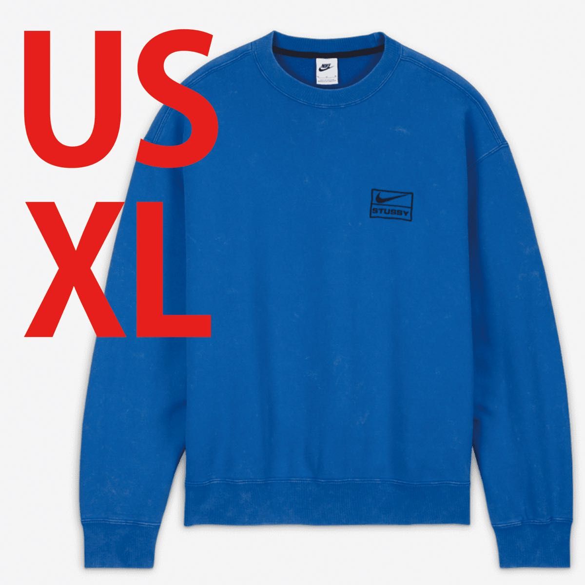 XL ナイキ ステューシー コラボ スウェット 青｜Yahoo!フリマ（旧