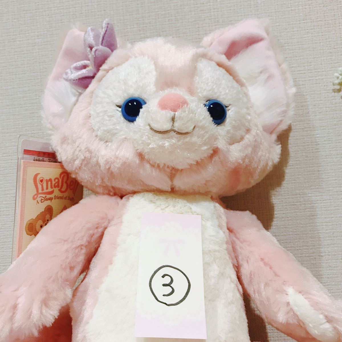 送料無料 新品タグ付き 画像の子③可愛いお顔 リーナベル ぬいぐるみ S