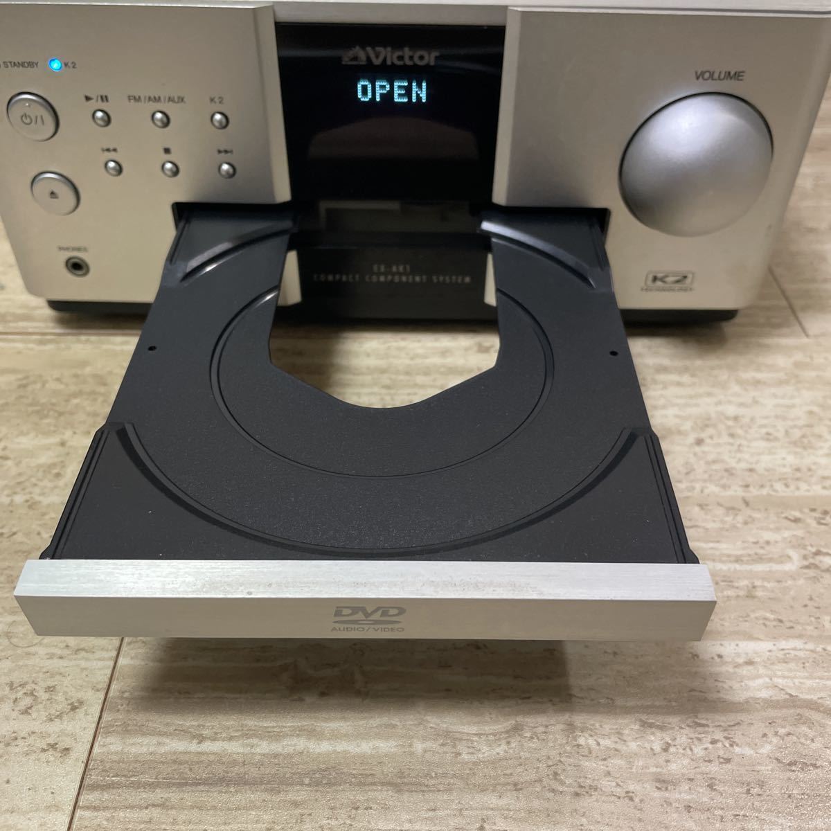 Victor ビクター JVC CA-EXAK1 DVDレシーバー （EX-AK1のセンター