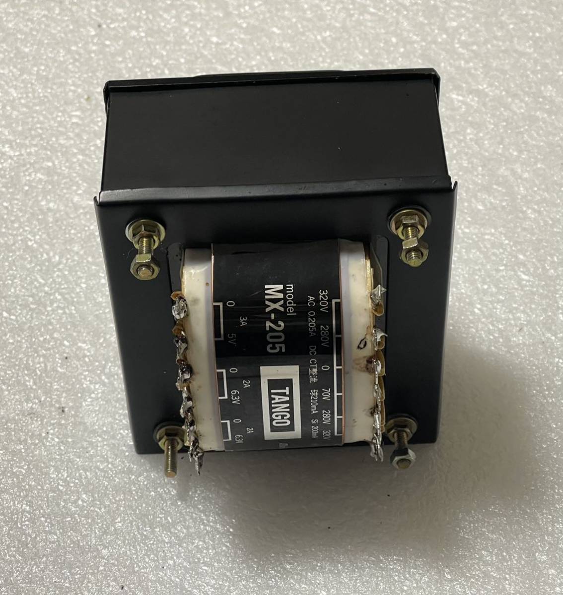 Yahoo!オークション - TANGOタンゴ MX-205電源トランス 動作品 安心し