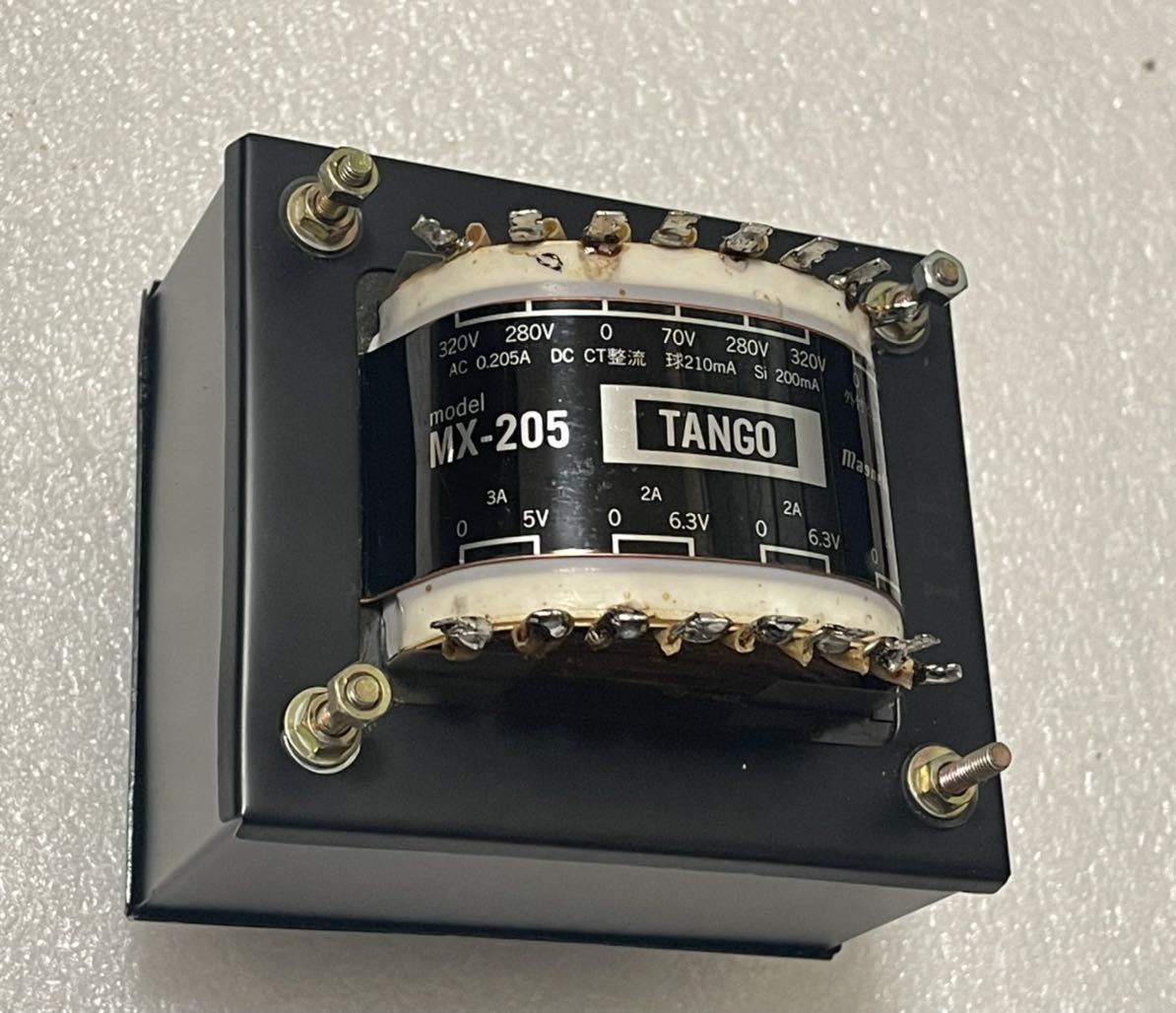 Yahoo!オークション - TANGOタンゴ MX-205電源トランス 動作品 安心し