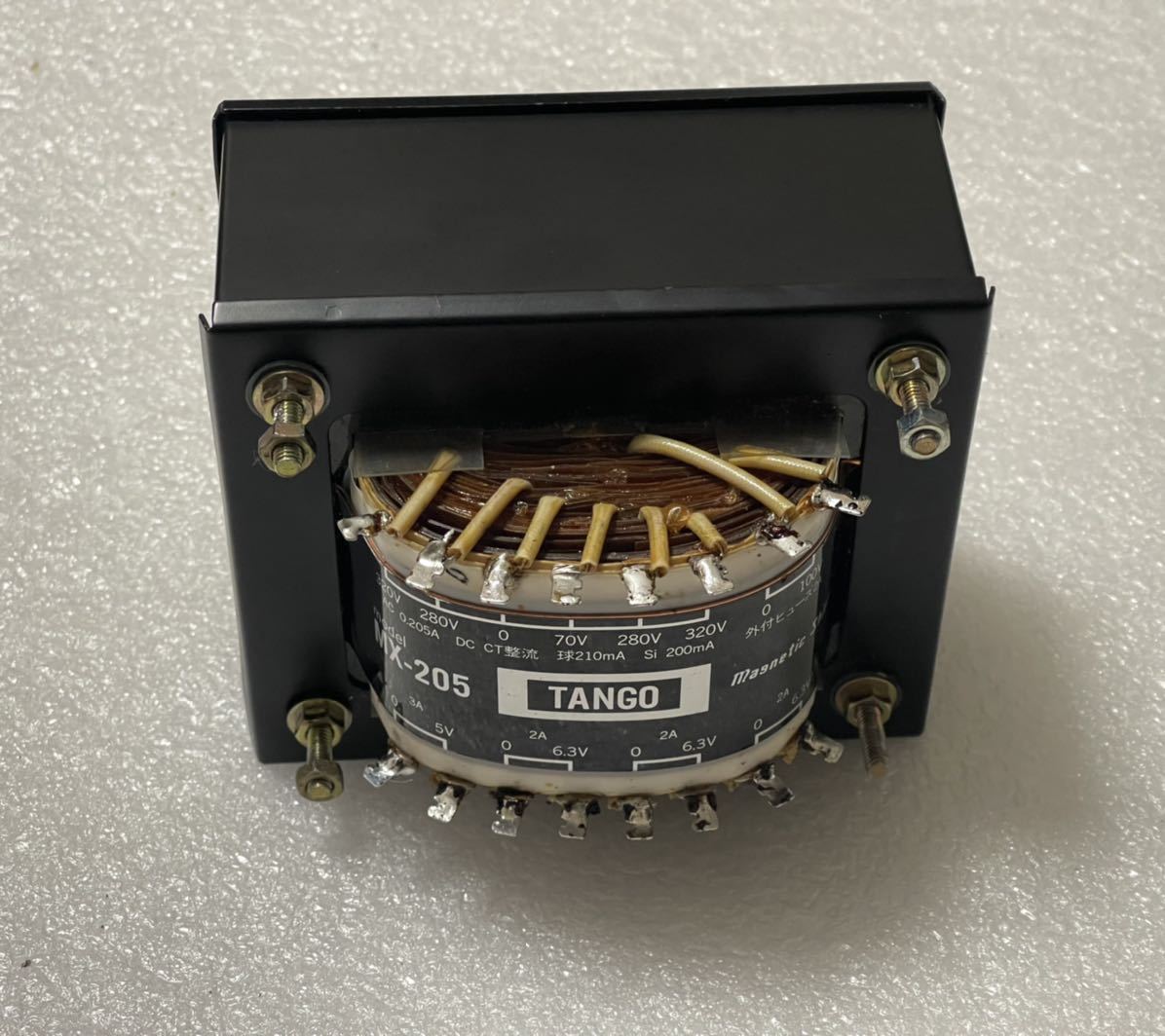 Yahoo!オークション - TANGOタンゴ MX-205電源トランス 動作品 安心し
