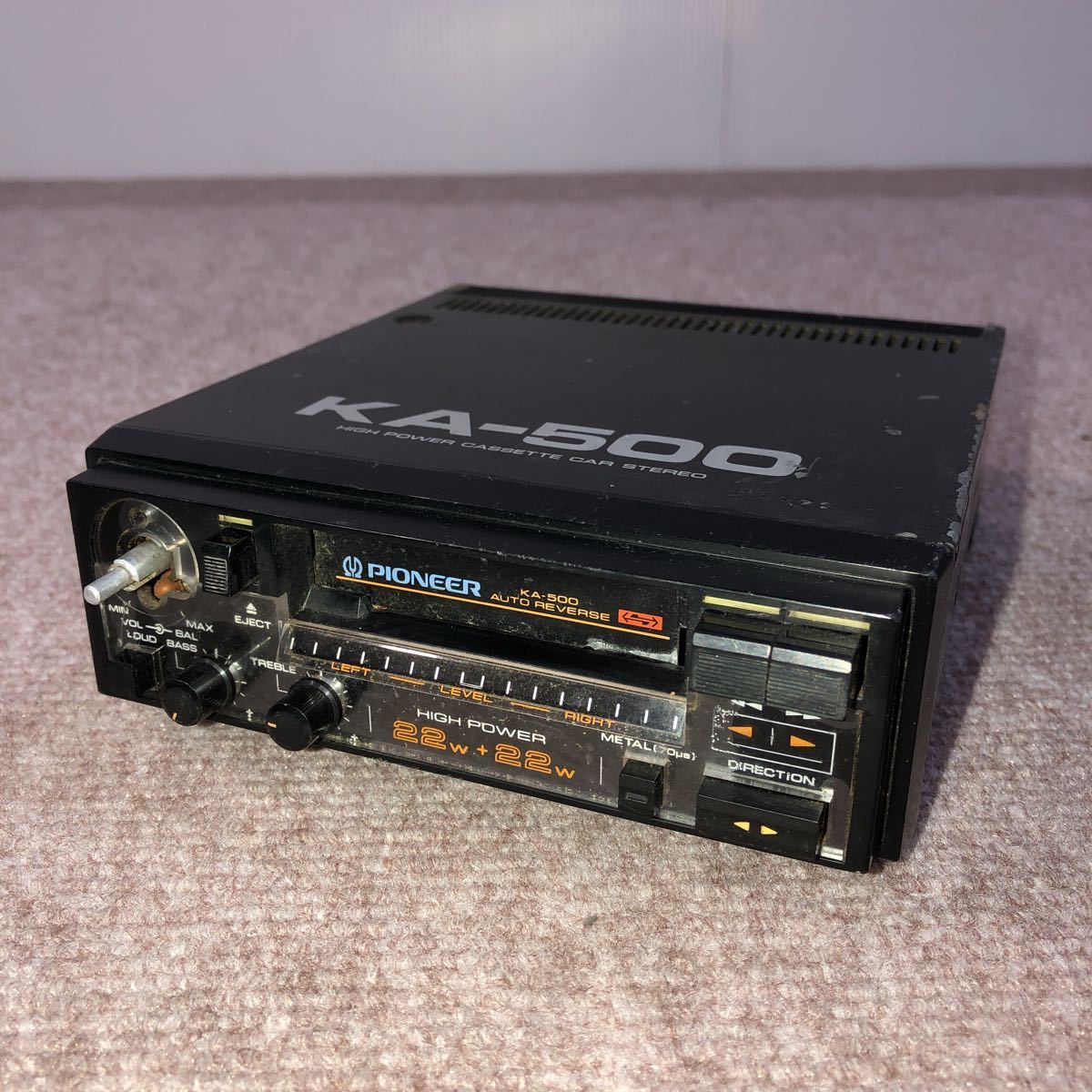 Yahoo!オークション - PIONEER パイオニア KA-500カセットデッキ テー
