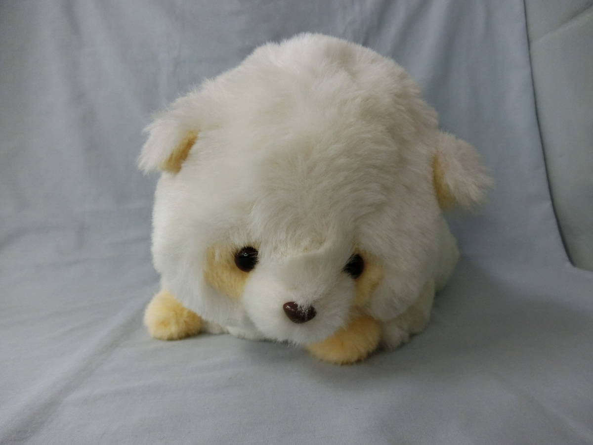 Yahoo!オークション - 【日本製】 ぬいぐるみの三英 白い狸 たぬき タ