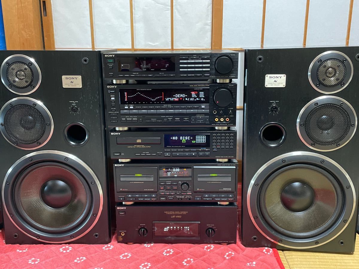 Yahoo!オークション - SONY システムコンポ リバティ SONY LBT-V950