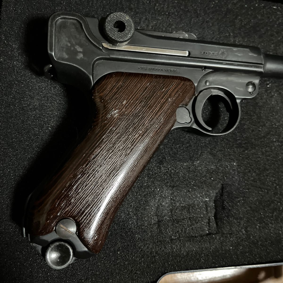 超レア タナカ ルガー p08 HW 世界三大銘木 鉄刀木限定木製グリップ
