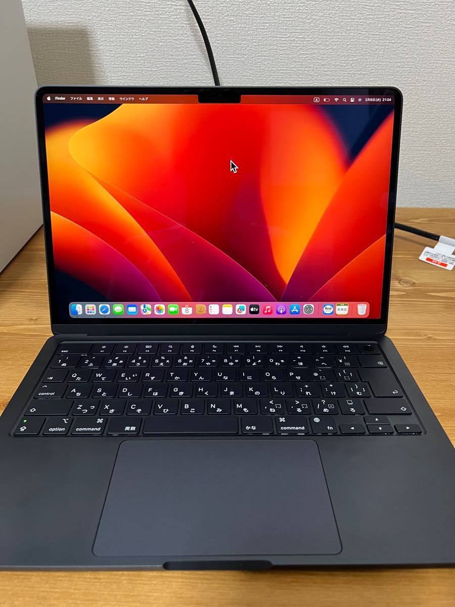 MacBook Air M2チップ 2022年モデル ミッドナイトネイビー 256GB