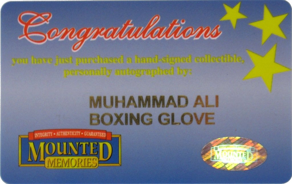 200枚限定 モハメドアリ 直筆サイン リトグラフ 版画 鑑定書付き 200枚