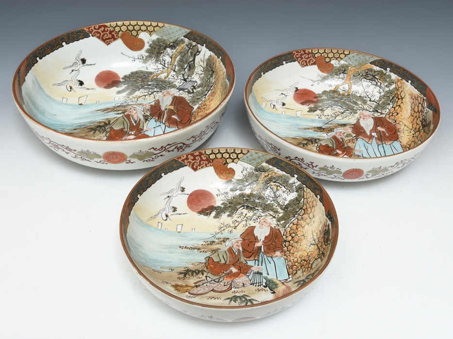 Yahoo!オークション - 時代 加賀 九谷製(造)九谷焼 金彩赤絵 人物絵 花