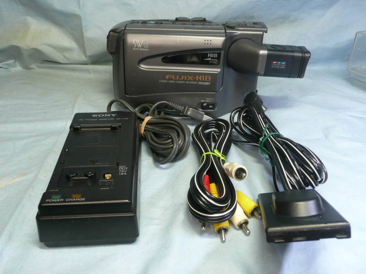 Yahoo!オークション - 再生OK FUJIXーHi8 Video8/Hi8ビデオカメラ FH