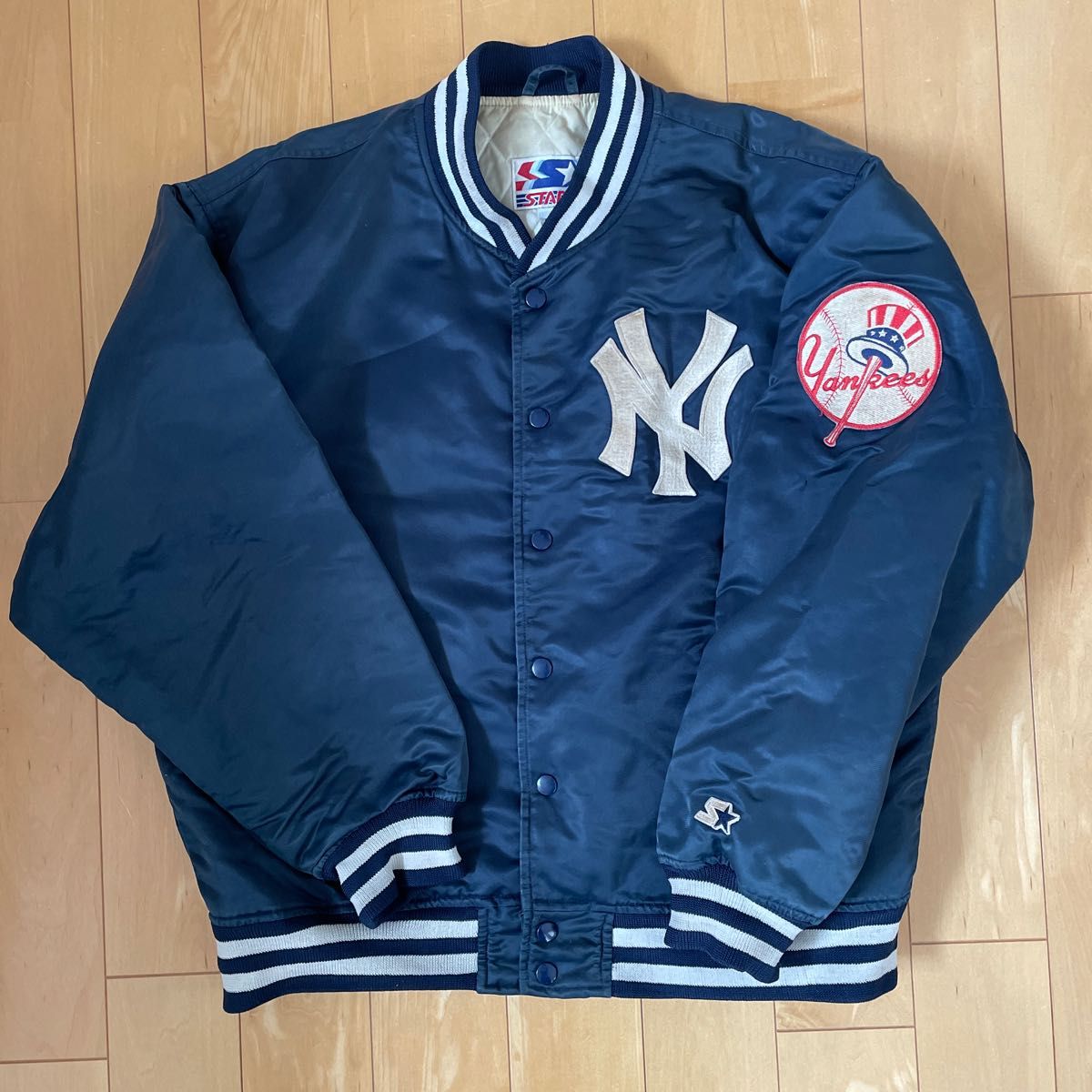 ヤンキース スタジャン STARTER 激レア シブ 90年代 ヴィンテージ 永久
