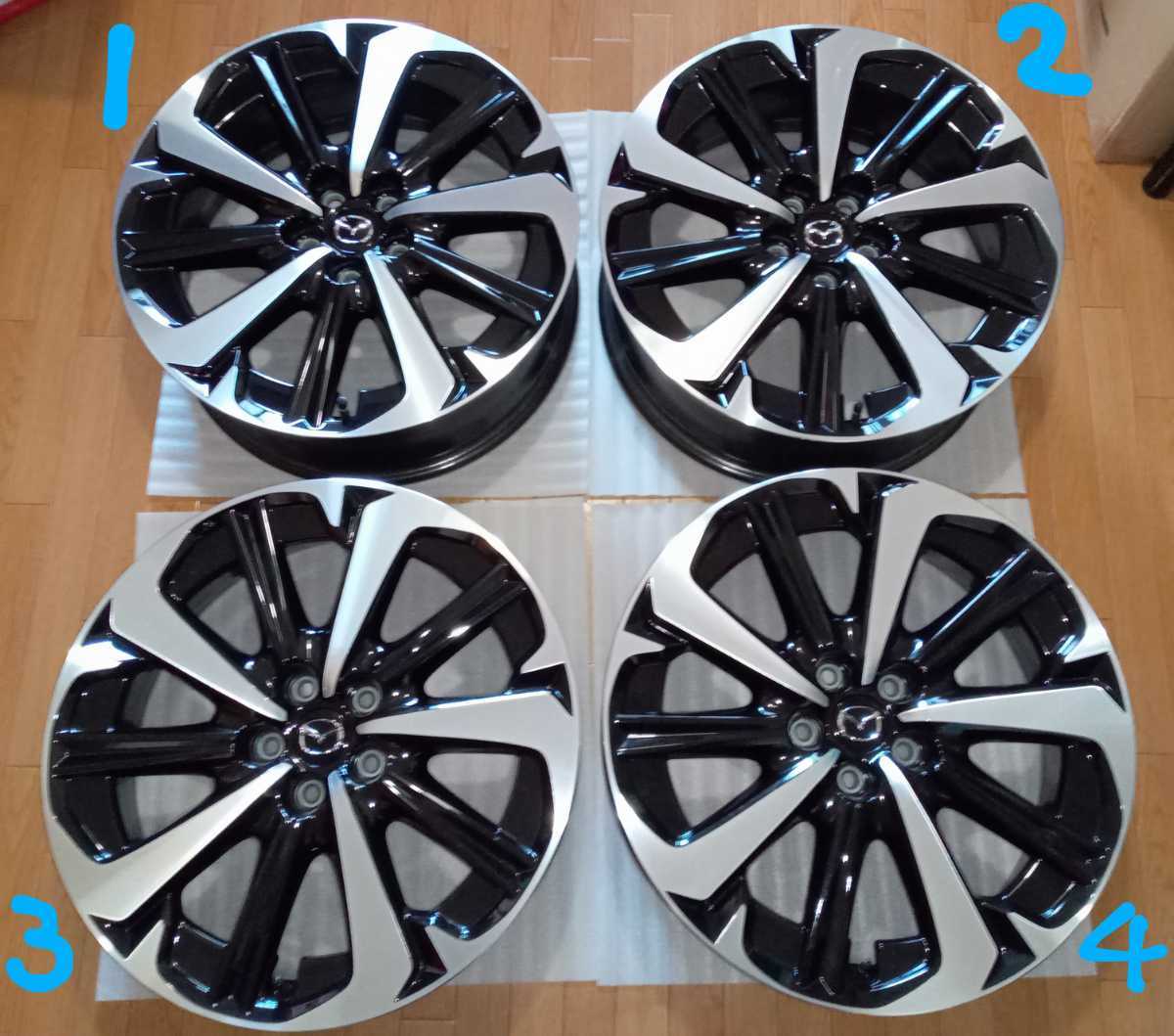 Yahoo!オークション - CX-60 純正ホイール20インチ 7.5J 4本セット Pre