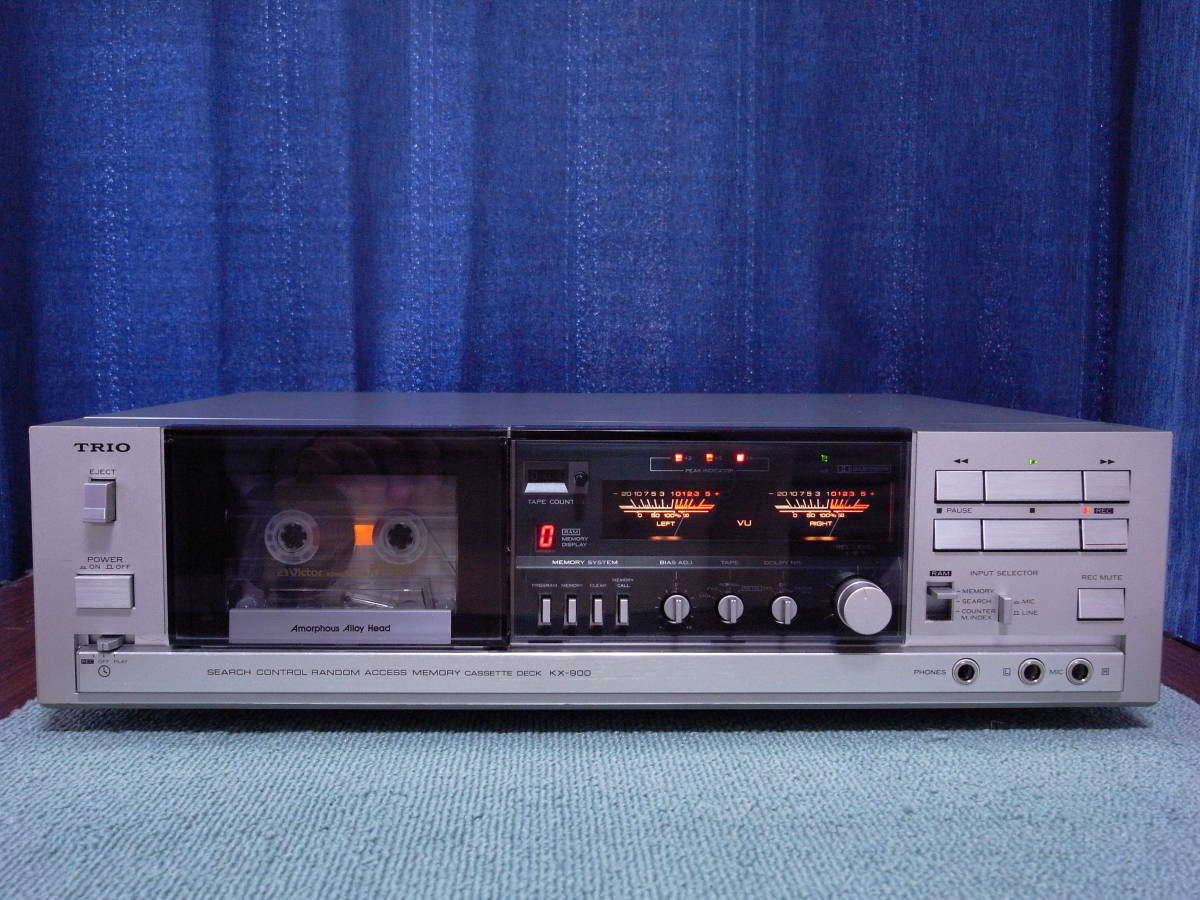 Yahoo!オークション - TRIOトリオKENWOODケンウッドKX-900カセットデッ