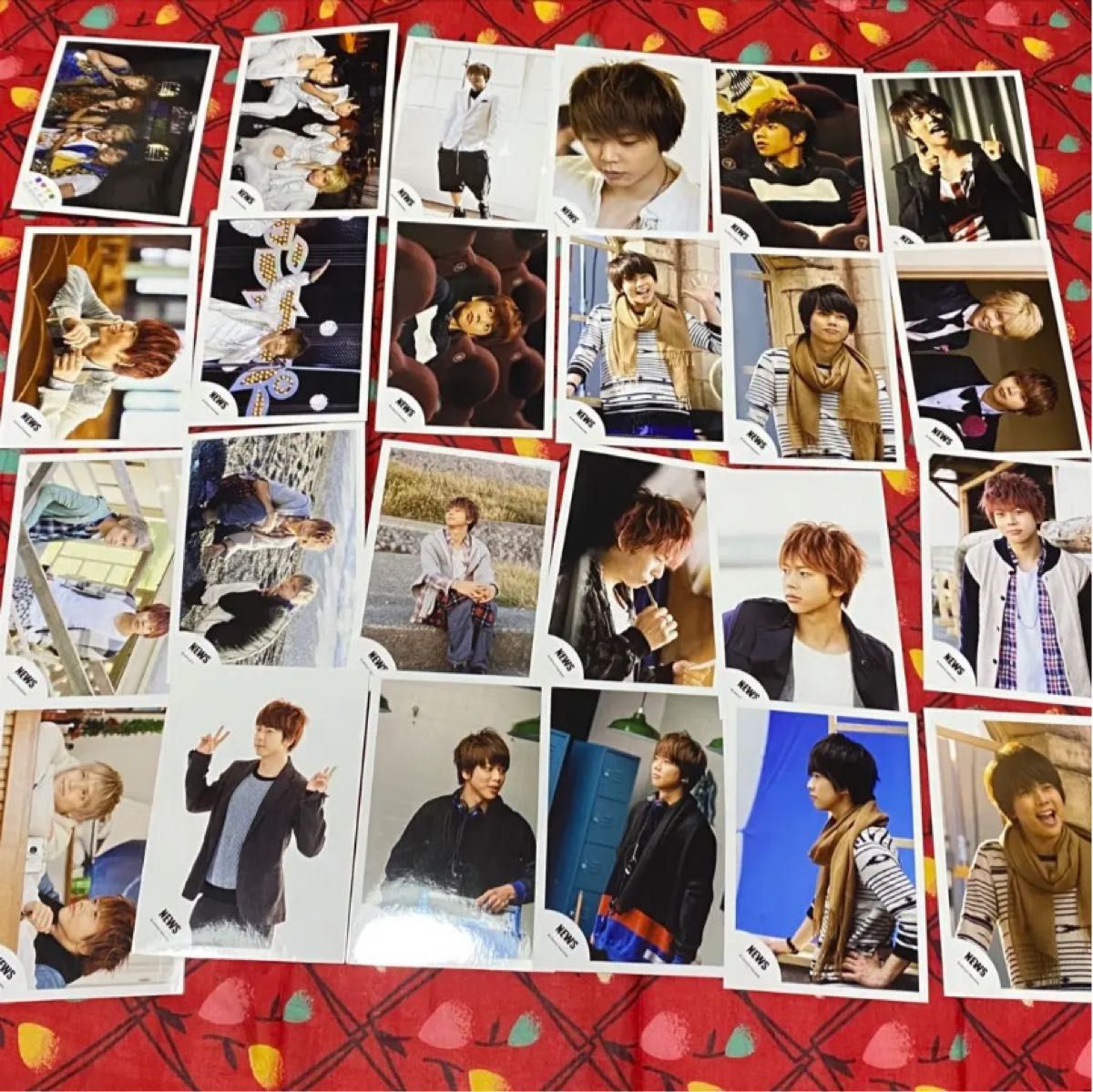 NEWS 増田貴久 公式写真 オフショット オフショ 生写真 セット