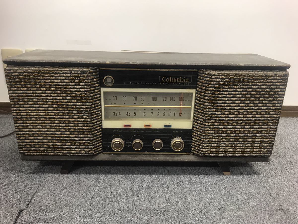 Yahoo!オークション - Columbia コロンビア ラジオ 2-BAND SUPERHETER