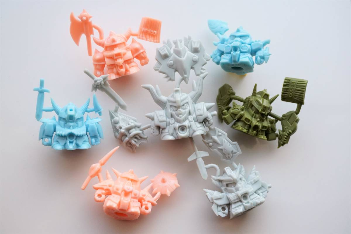 Yahoo!オークション - 【ガン消し ガンドランダー未切り7種セット】