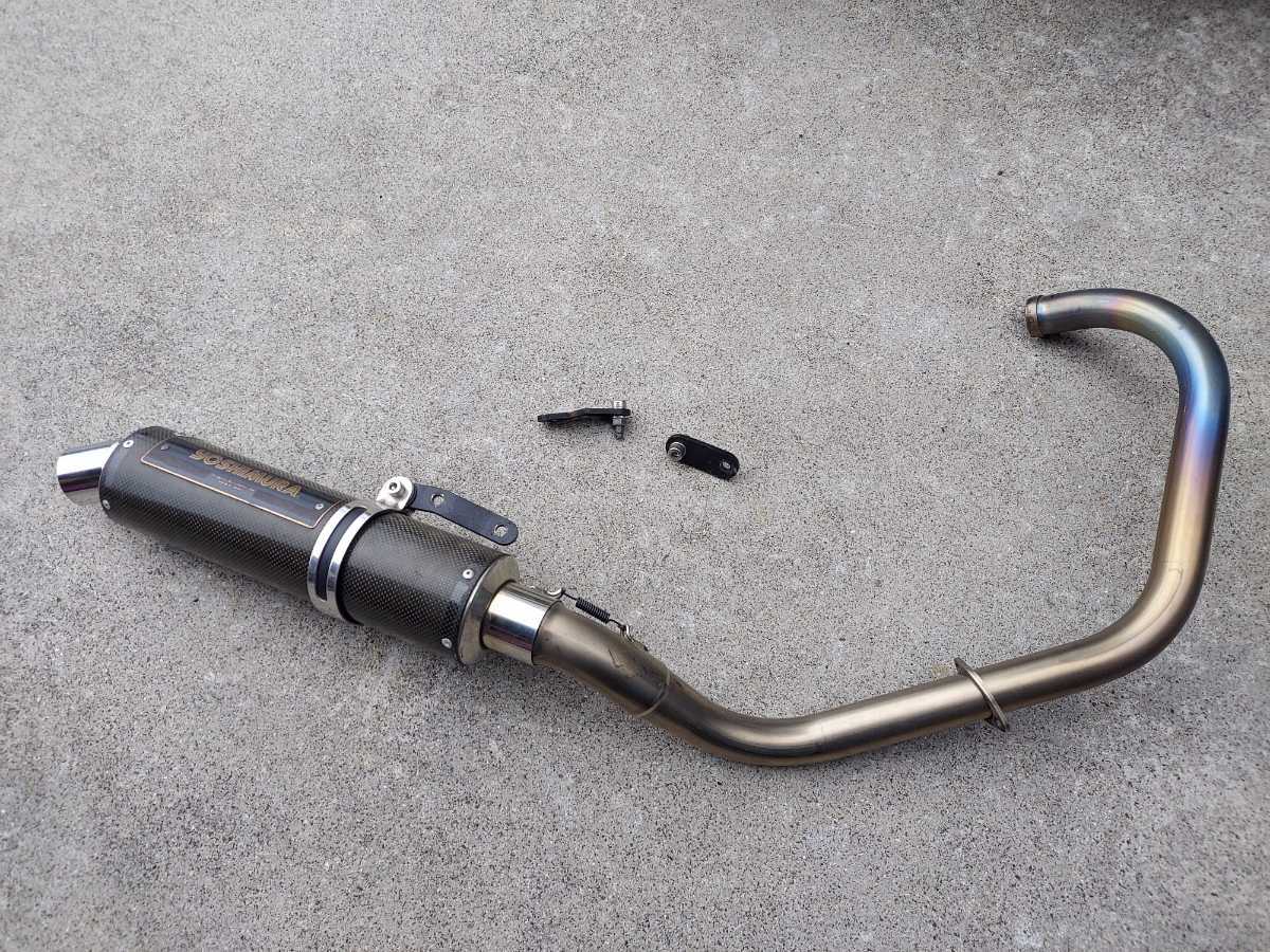 エイプ100 ヨシムラマフラー チタン/カーボン エイプ50 限定｜Yahoo