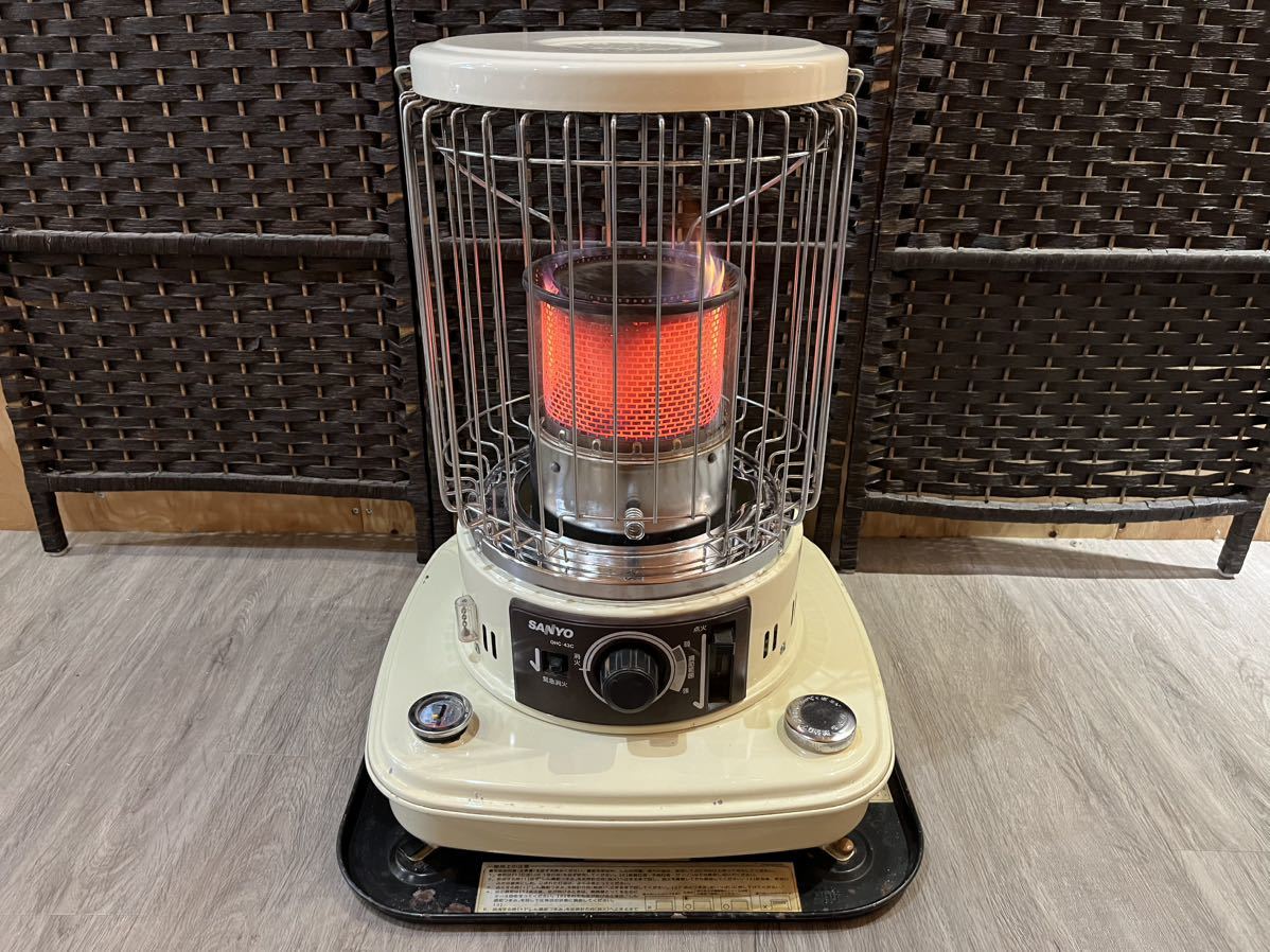 Yahoo!オークション - サンヨー ストーブ SANYO OHC-43C 動作確認済み