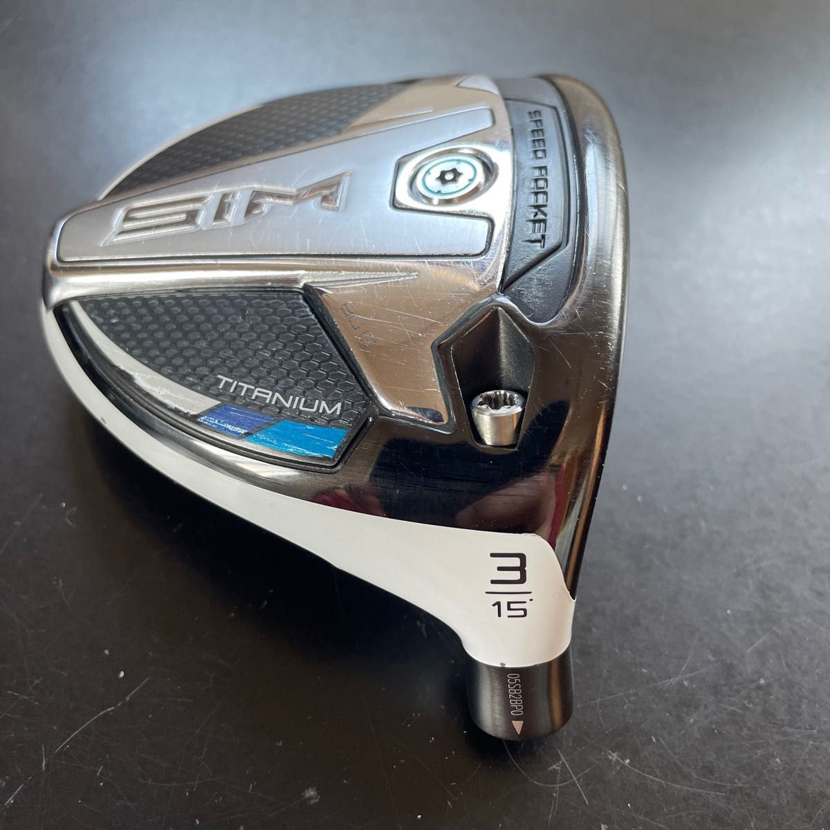 テーラーメイド simフェアウェイウッド 3W ヘッドのみ スリーブ付き