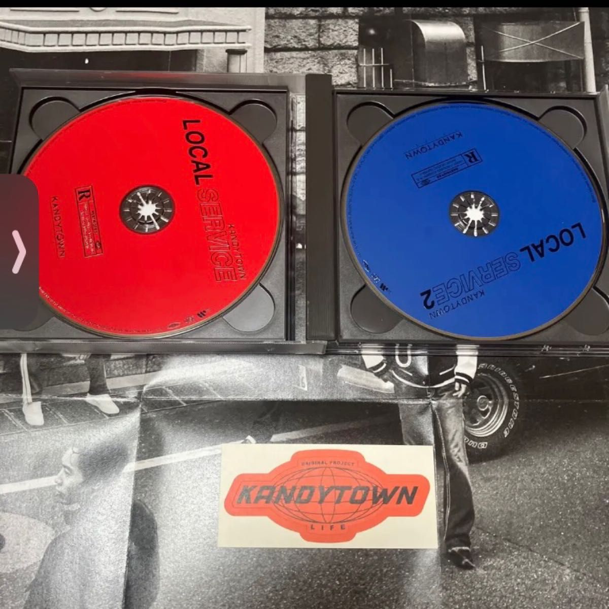 LOCAL SERVICE COMPLETE EDITION」ポスター ステッカー付きKANDYTOWN