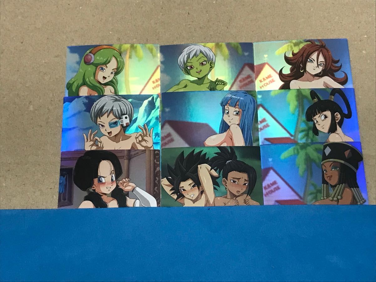 ドラゴンボール ファンアート ベリーセクシーカード 9枚 No 2｜Yahoo