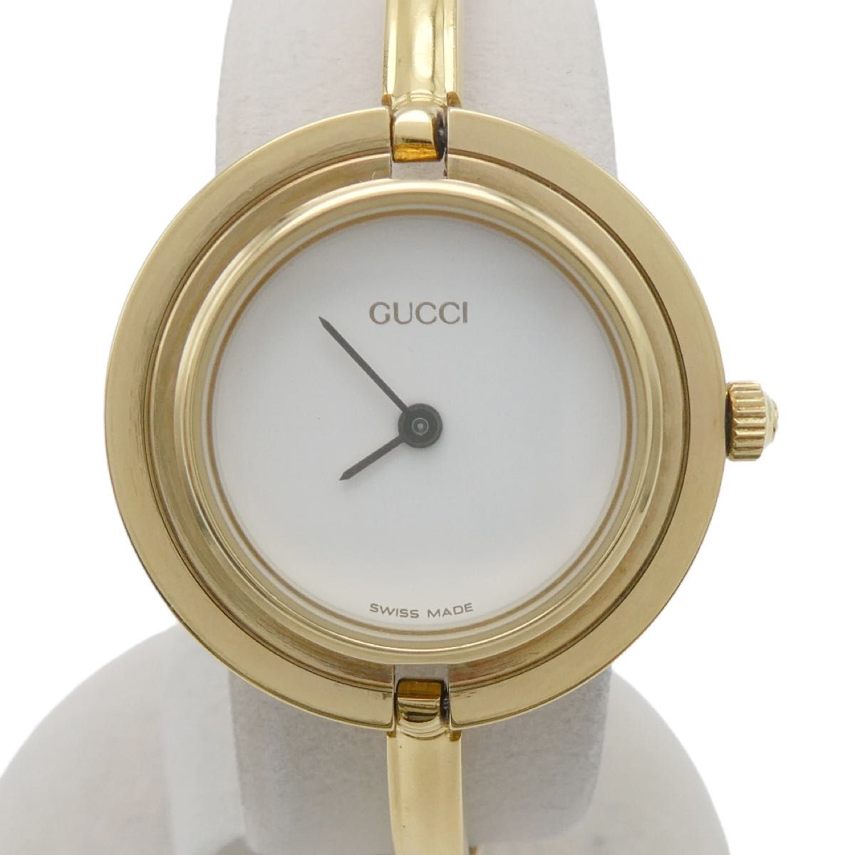 良品 GUCCI グッチ チェンジベゼル ベゼル11個 腕時計 QZ 稼動品