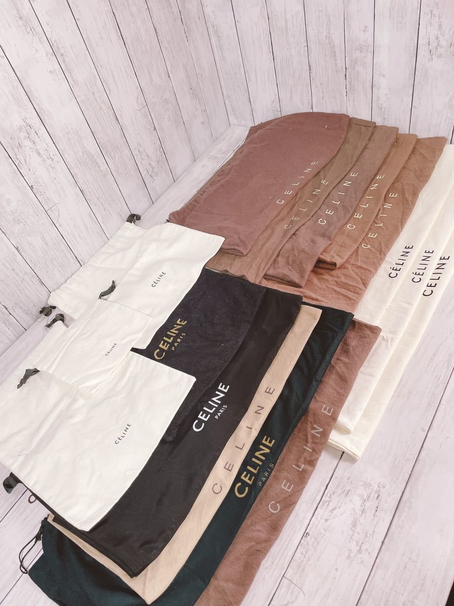 H1202 CELINE セリーヌ 特大 保存袋 袋 収納 大 まとめ 大量｜Yahoo