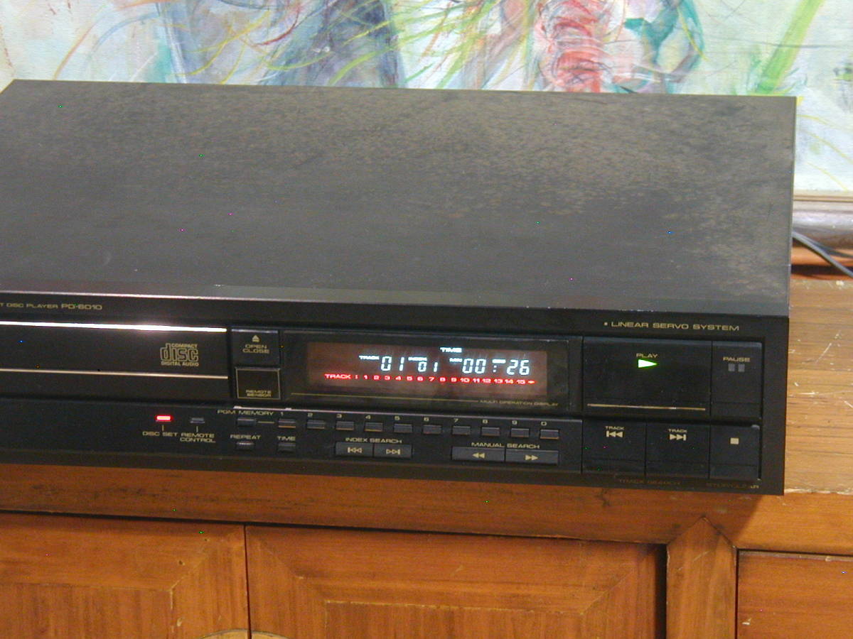 Yahoo!オークション - パイオニア PD-6010 CDプレーヤー 当時64800円