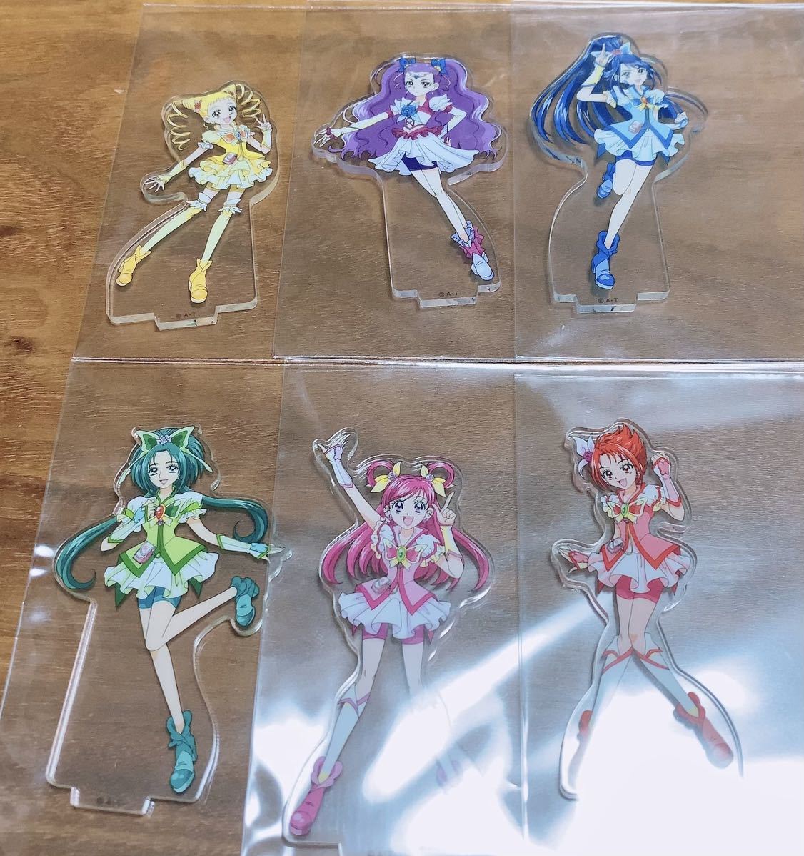 全プリキュア展限定 アクリルジオラマ Yes プリキュア5 GoGo キュア