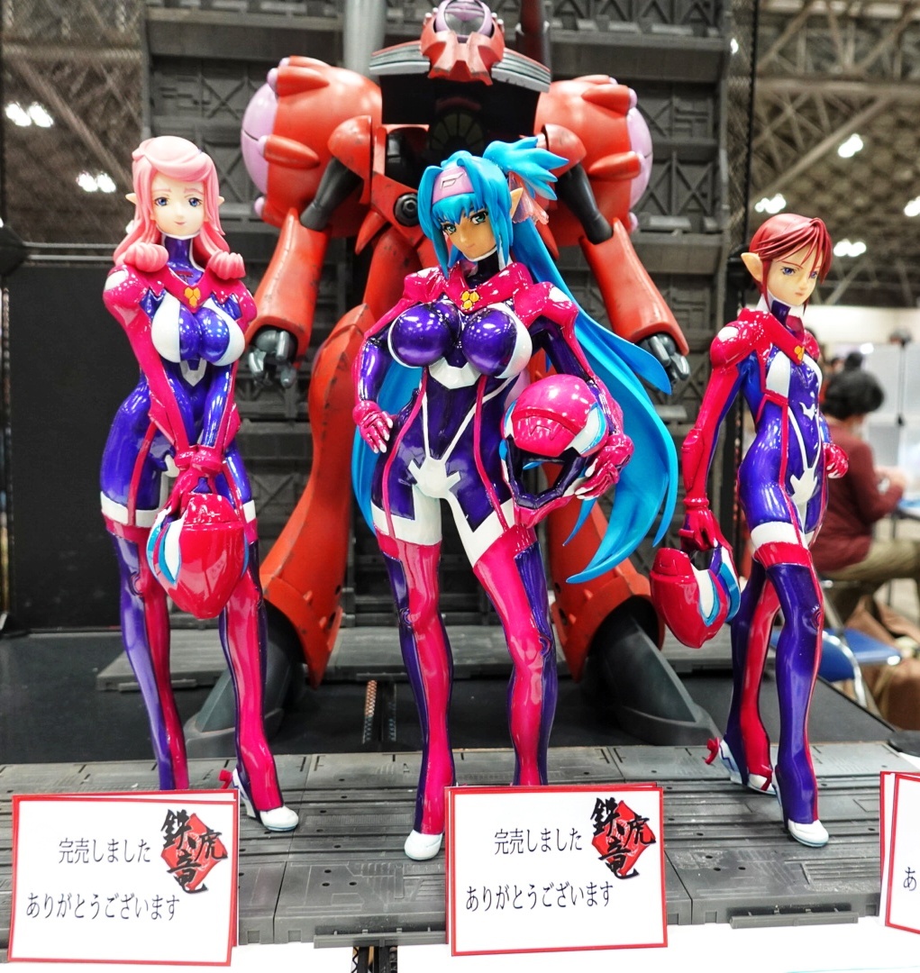 Yahoo!オークション - 鉄虎竜 マクロスF ピクシー小隊 3体セット ワン