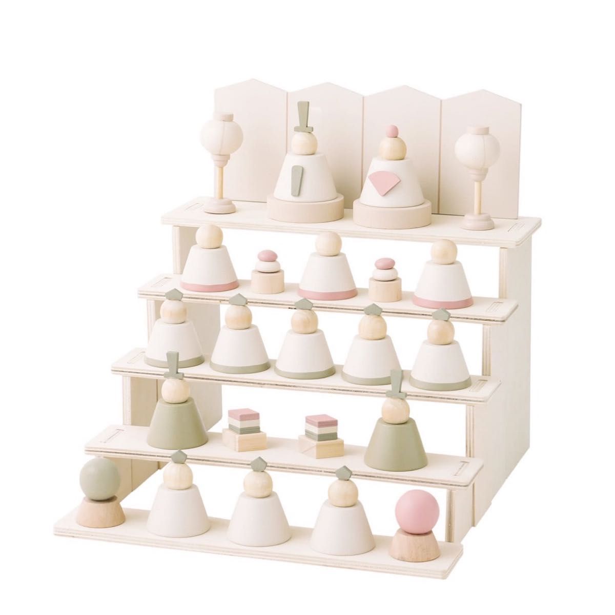 3COINS スリーコインズ WEB限定 ひなまつり ひな祭り 5段ひな人形