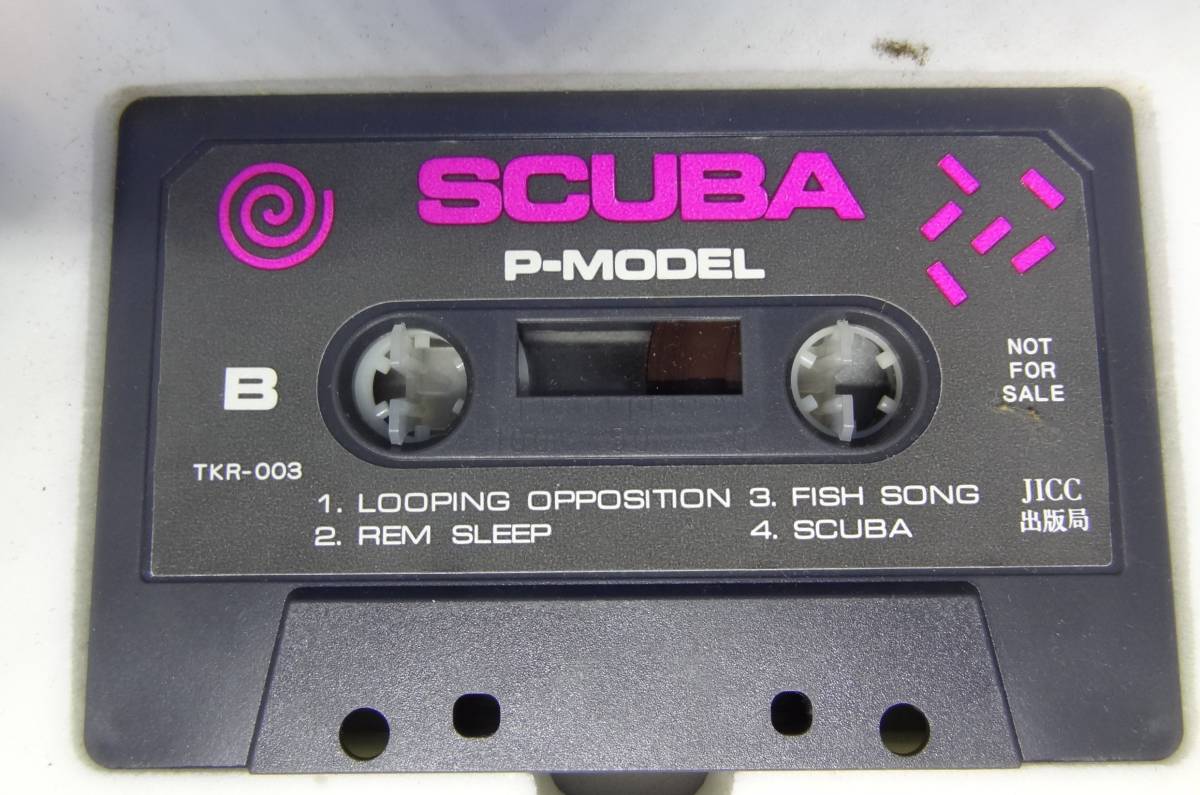 Yahoo!オークション - 美品 P-MODEL SCUBA スキューバ カセットブック