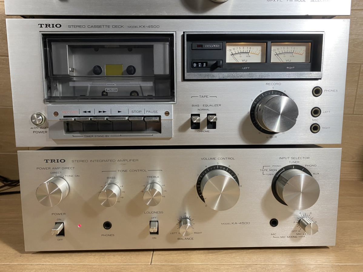 Yahoo!オークション - TRIO KA-4500 プリメインアンプ/ TRIO KX-4500