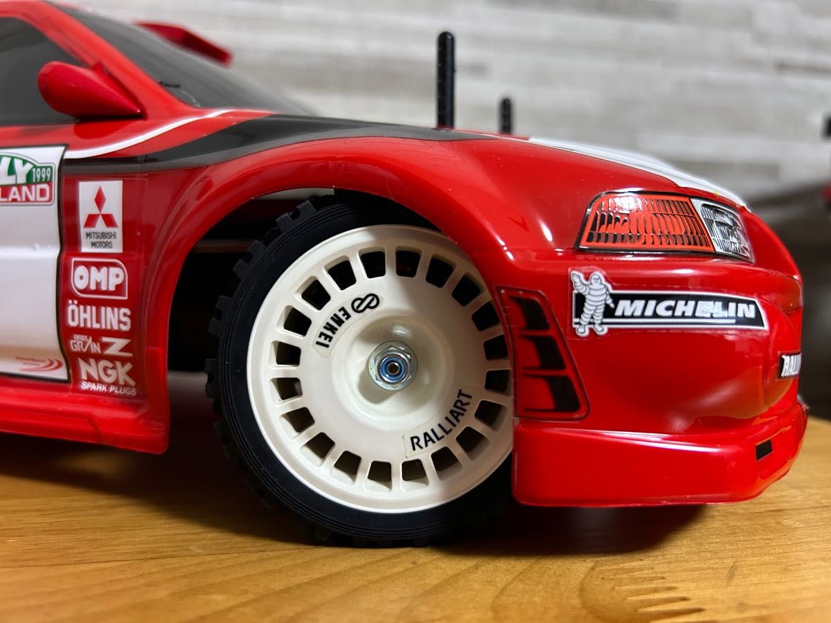 タミヤ 三菱 ランサー エボリューション Ⅵ WRC ボディ + タイヤ