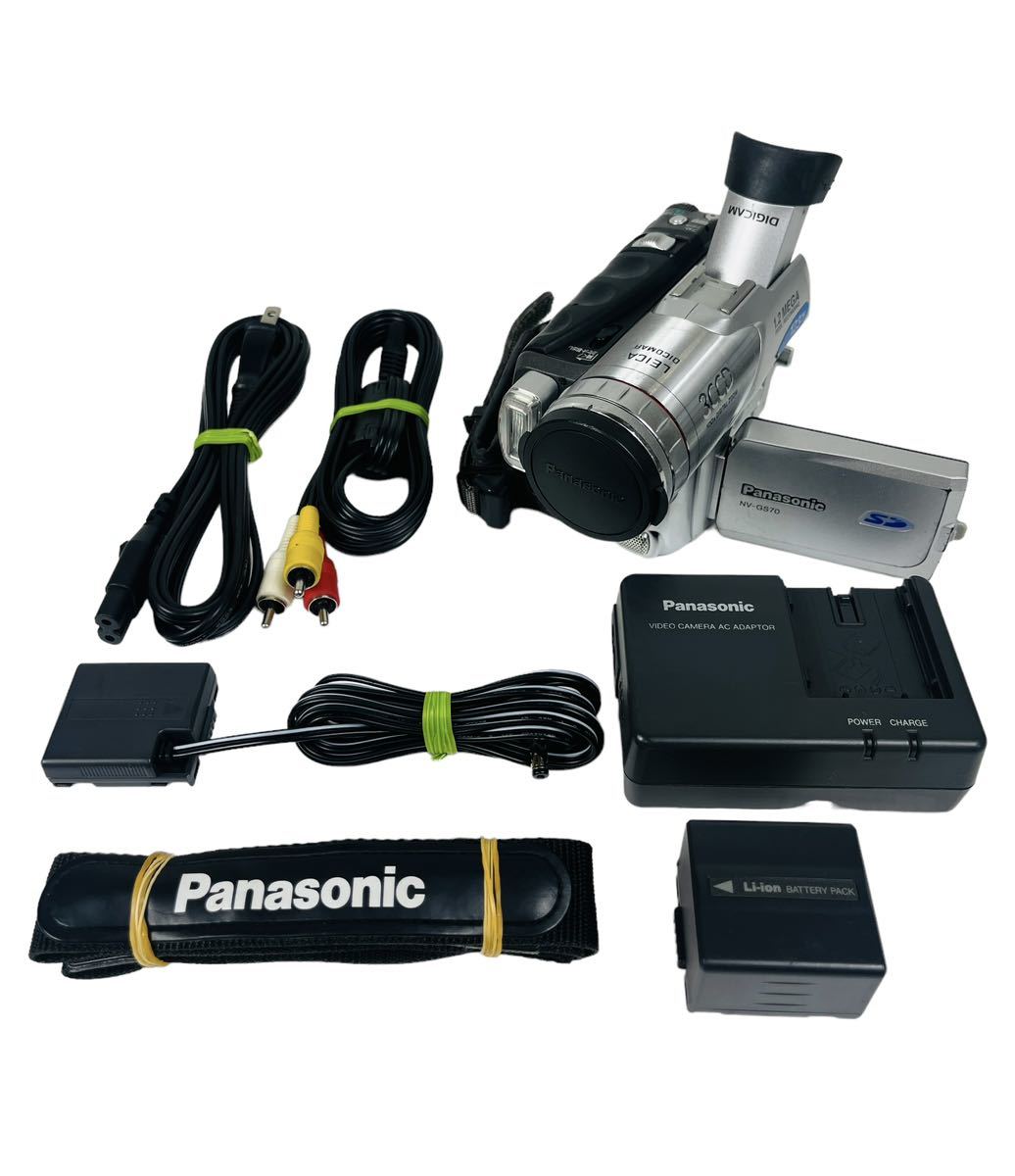 miniDVのダビングに！ Panasonic ビデオカメラ NV-GS70 1 【公式通販】