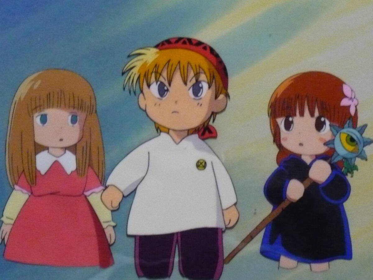 Yahoo!オークション - セル画 23-015 MG-28 魔法陣グルグル 凛々しいニ