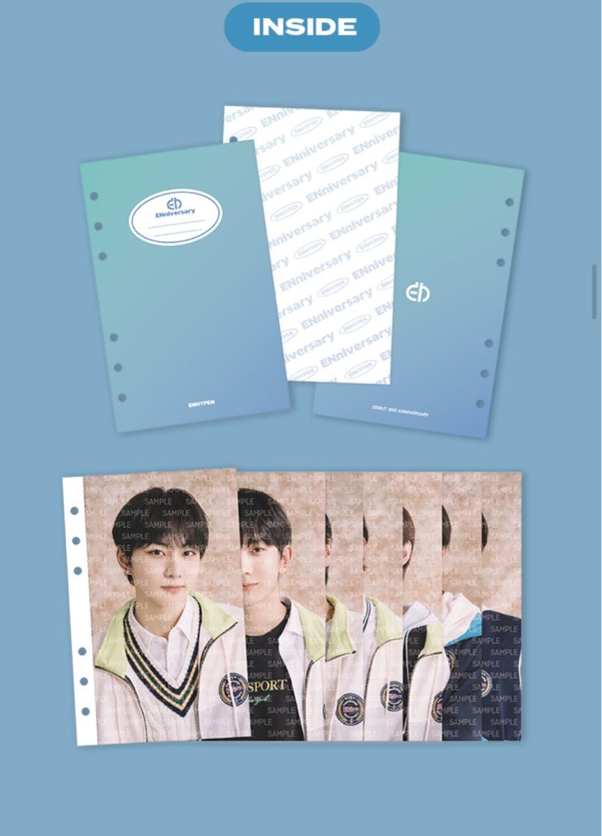 ENHYPEN 1st 2nd anniversary バインダー トレカ ENHYPEN 1st 2nd