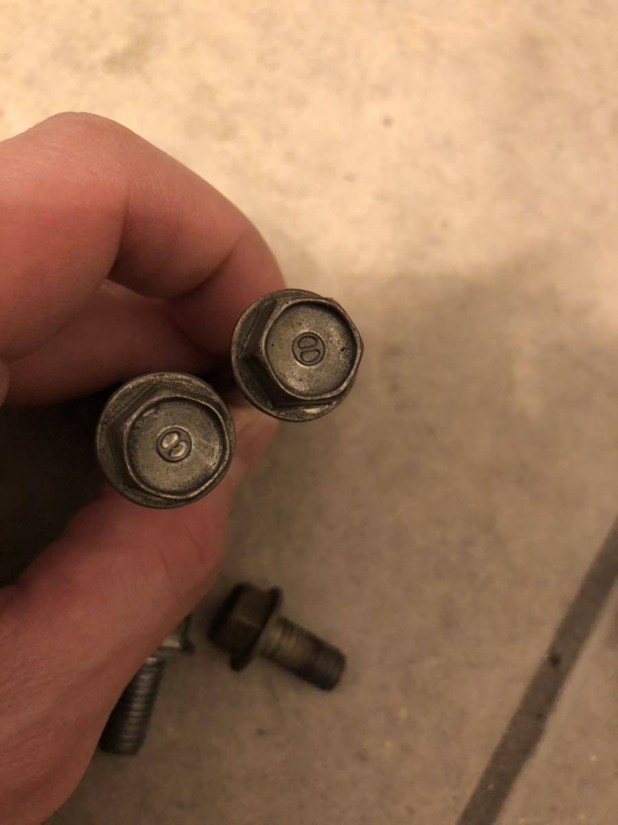 CBX400F エンジンマウント ボルト 当時物 純正 エンジンハンガー