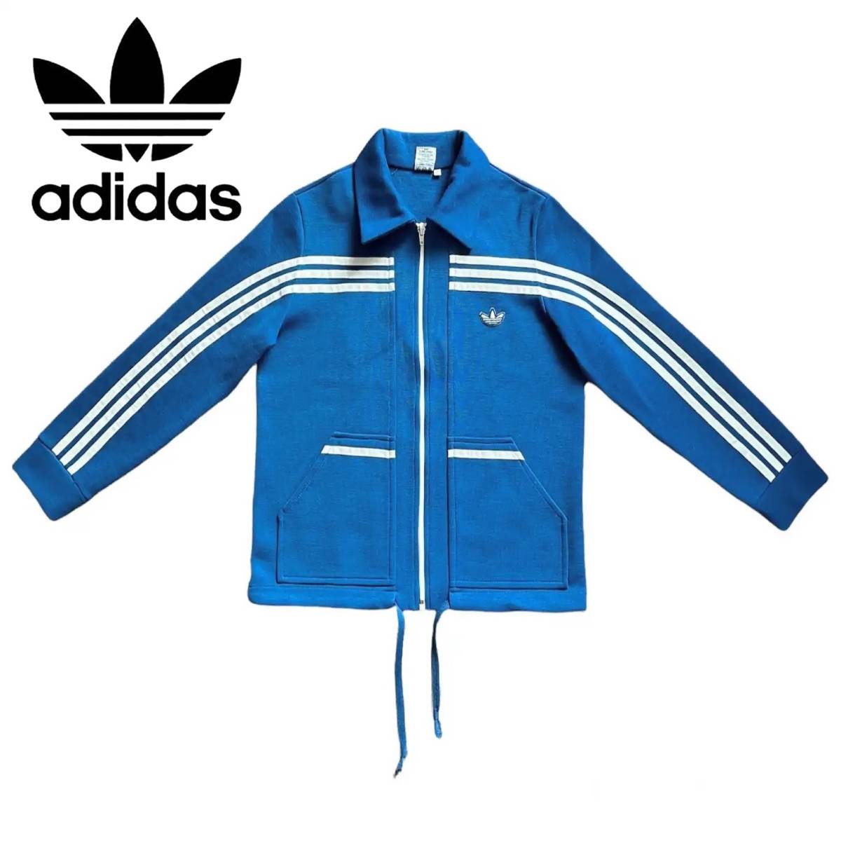 激レア ガイコツジャージ 西ドイツ製 adidas アディダス 70s 1970年製