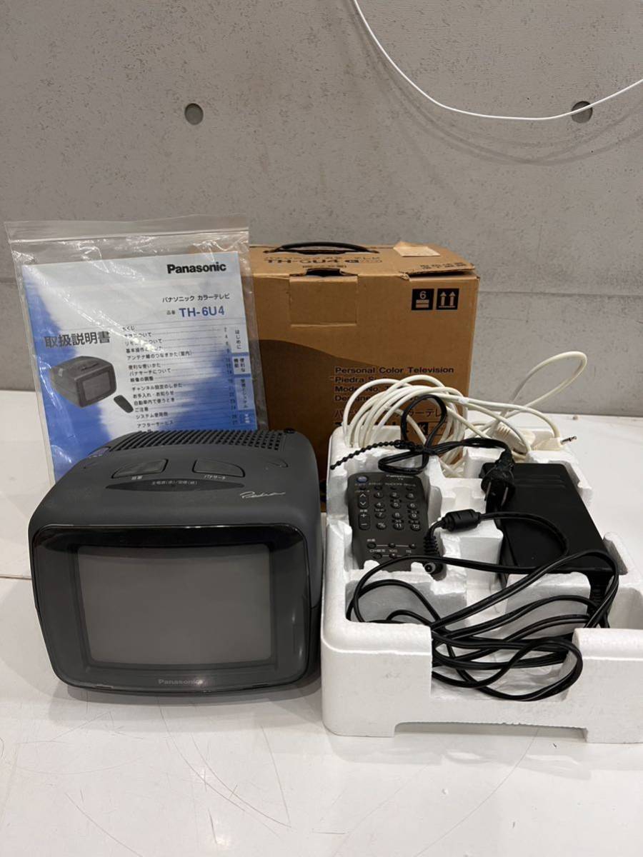 Yahoo!オークション - Panasonic パナソニック カラーテレビ TH-6U4