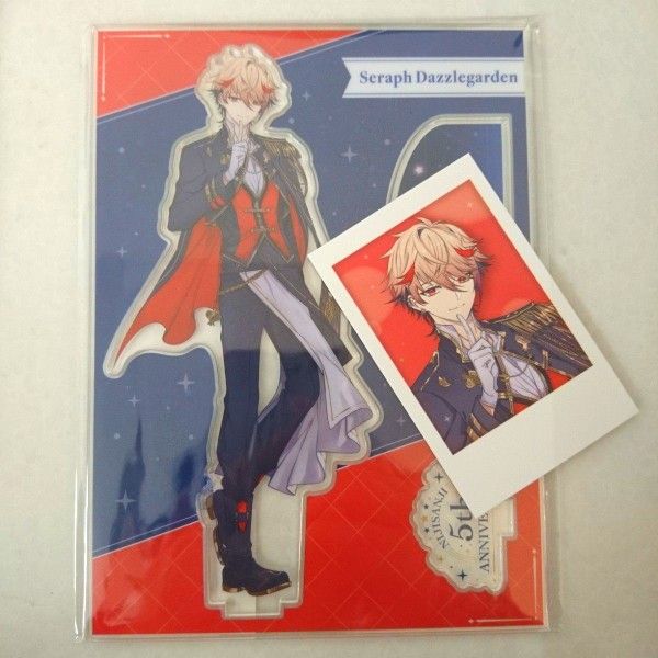 にじさんじ アクリルスタンド チェキ風カード 5th Anniversary セラフ
