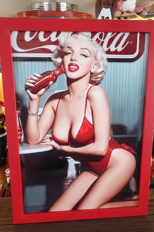 Yahoo!オークション - 激レア 1点限定 マリリンモンロー コカコーラ